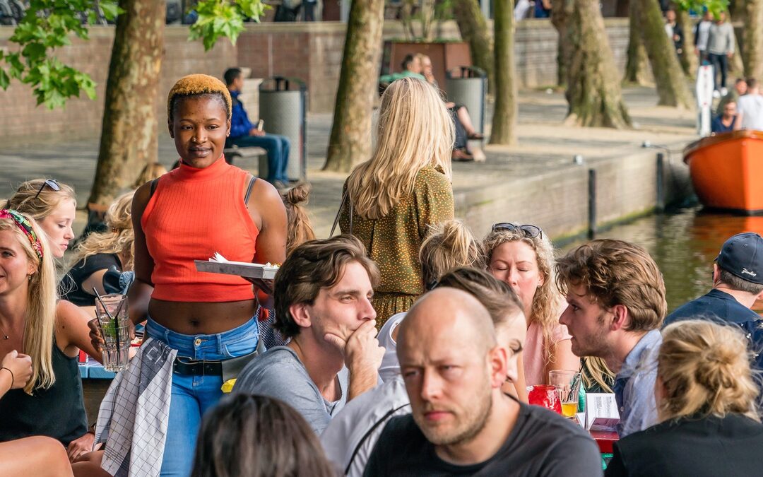 Aan het werk