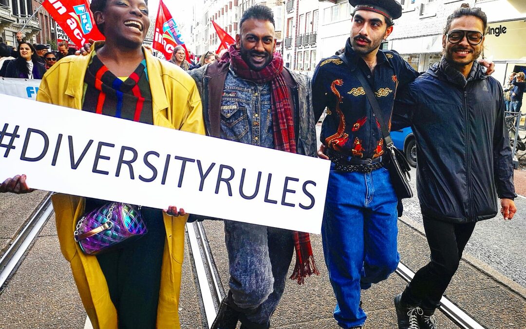 Waarom was OneWorld niet op de demonstratie tegen racisme?
