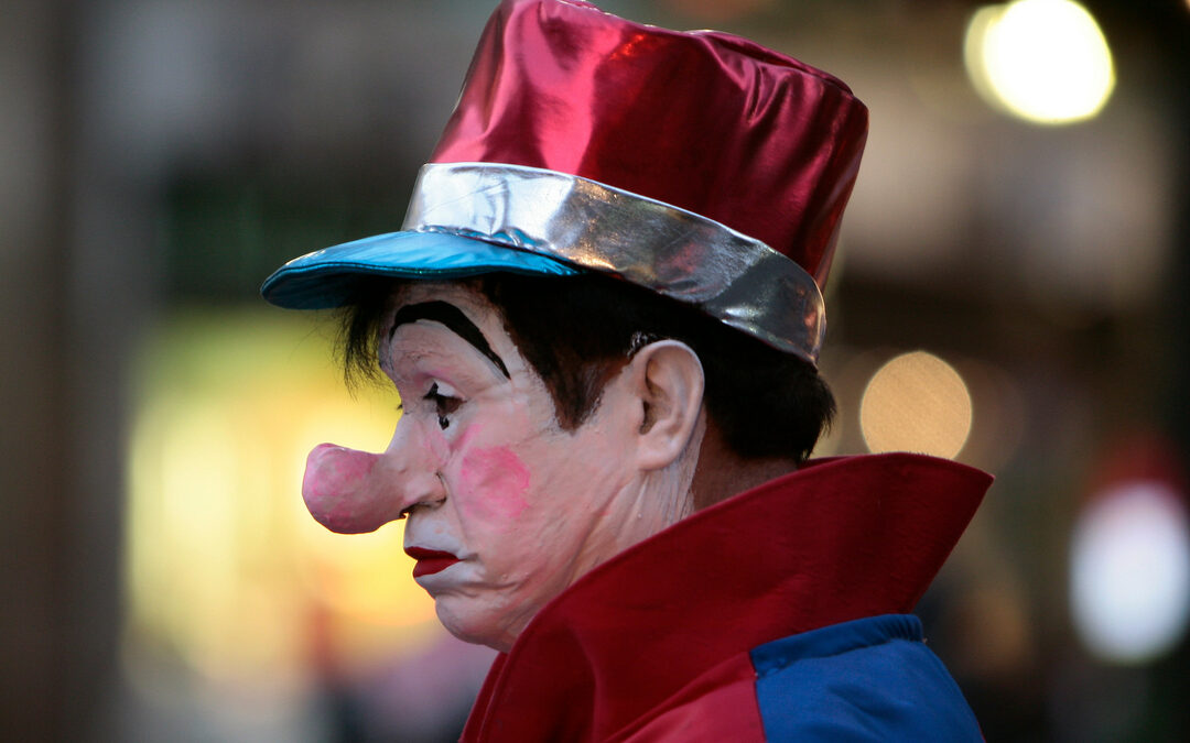 Deze carnaval ga ik als sfeerverpester