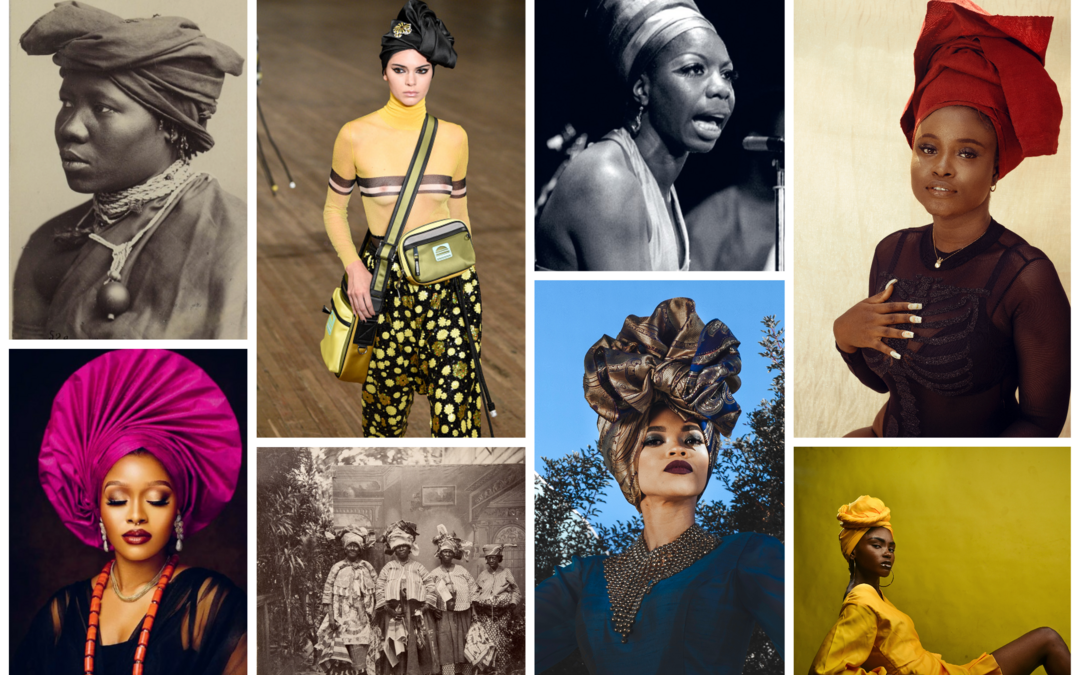 De headwrap: kleurrijke kroon met een lange geschiedenis