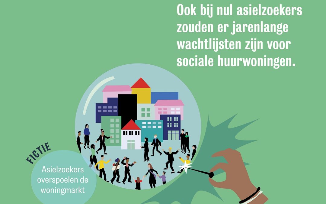 Feiten versus verkiezingspraat: asielzoekers zorgen niet voor woningnood