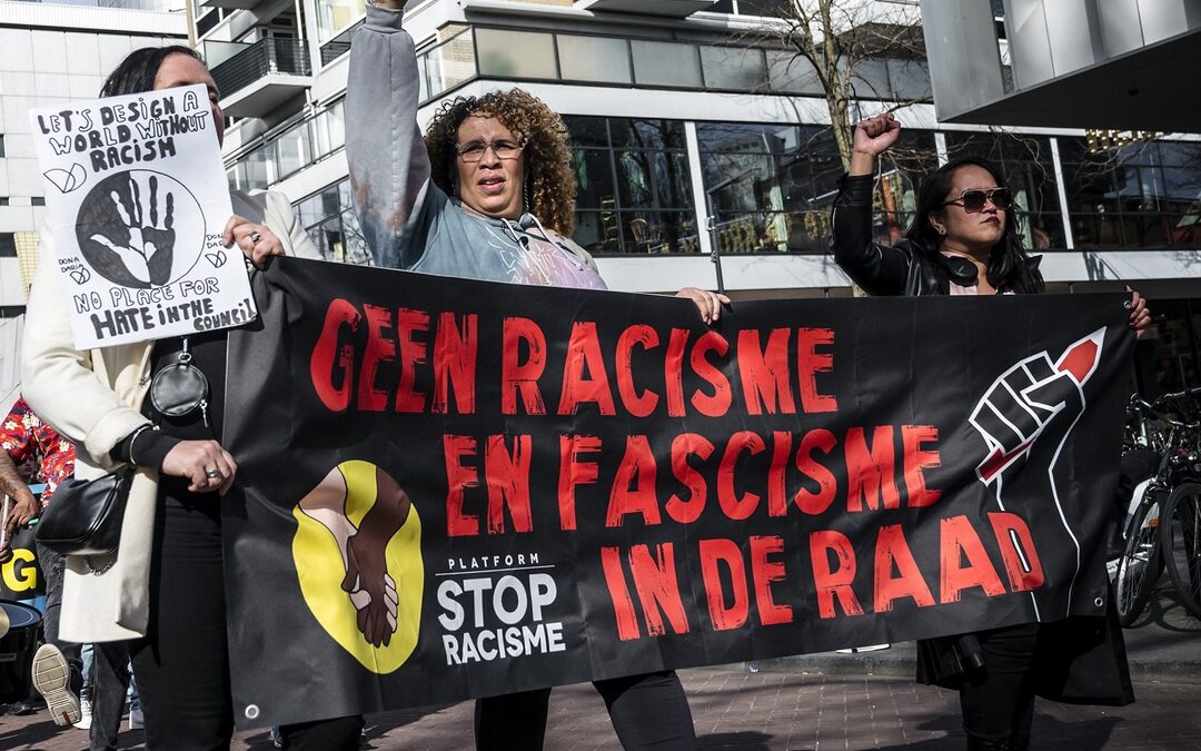 ‘Wij antifascisten gewelddadig? Flauwekul’
