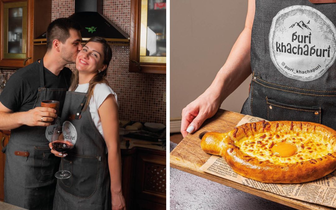 Culinair thuis­werken: dit echtpaar verkoopt Georgische specialiteiten uit eigen keuken